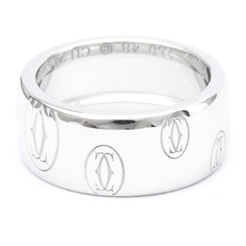 CARTIERPolished  Happy Birthday Ring LM 18K White Gold BF560628