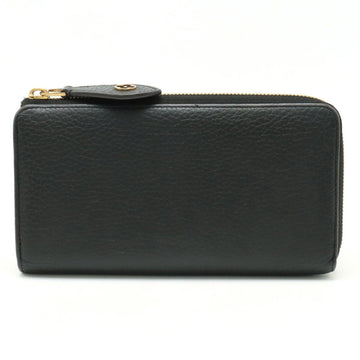 LOUIS VUITTON Portefeuil Comet L-shaped long wallet Taurillon leather Noir black pink M63102