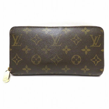 LOUIS VUITTON Monogram Zippy Wallet M42616 Long Women's