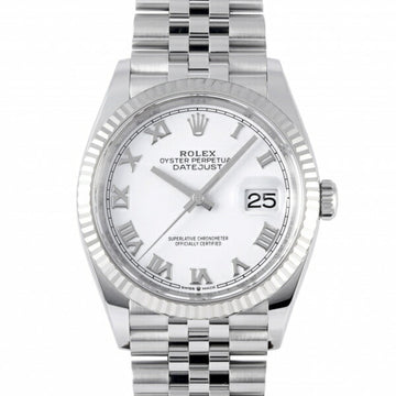 ROLEX Datejust 36 126234 White Roman Dial Watch Men's