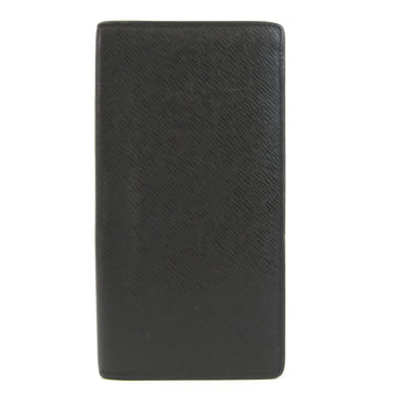 Louis Vuitton Taiga Portofeuil Ron M30541 Men's Taiga Leather Long Bill Wallet (bi-fold) Ardoise