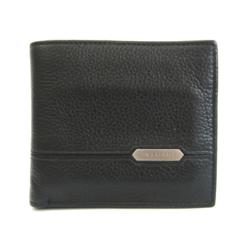Bvlgari Serpenti Scalyemann 284700 Men's Leather Wallet (bi-fold) Black