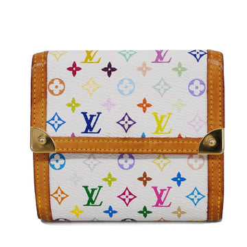 LOUIS VUITTON Trifold Wallet Monogram Multicolor Portomonebier Cult Credit M92983 Bronze Ladies