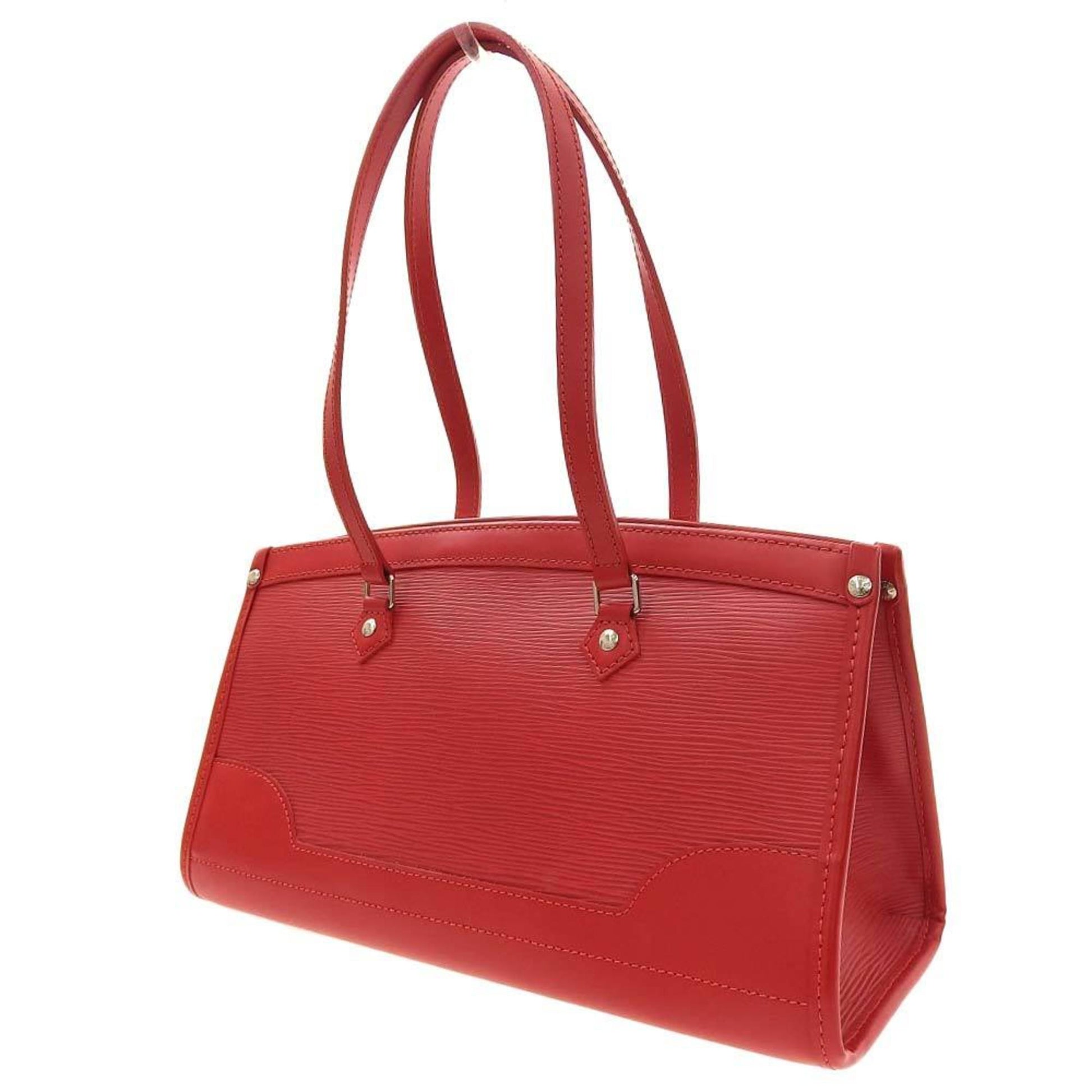 Authentic Louis Vuitton Madeline PM Red Epi Leather