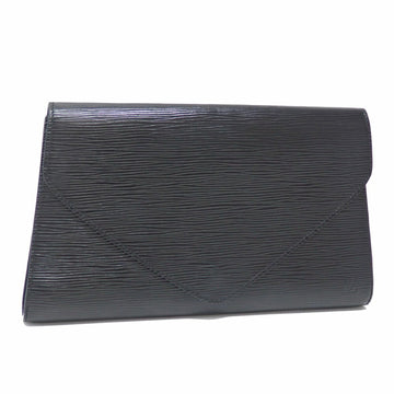 Louis Vuitton Second Bag Epi Art Deco M52632 Noir Black Clutch Women's Men's