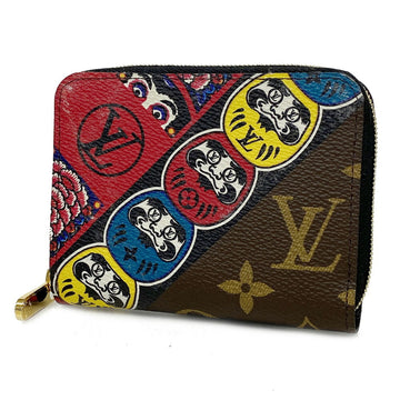 LOUIS VUITTON Wallet/Coin Case Monogram Kansai Yama Collaboration Zippy Coin Purse M67250 Brown Multicolor