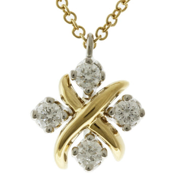 TIFFANY Jean Schlumberger necklace 18k gold K18 yellow diamond ladies &Co.