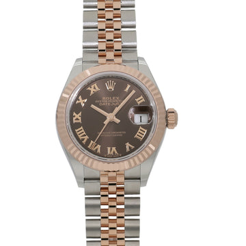 ROLEX Datejust 28 279171 Random Chocolate Rome Ladies Watch