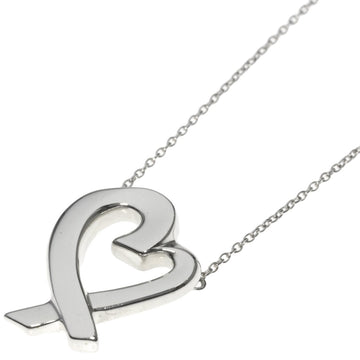 TIFFANY Loving Heart Medium Necklace Silver Ladies &Co.