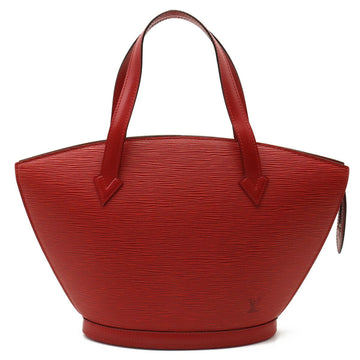 LOUIS VUITTON Epi Saint-Jacques Tote Bag Handbag Leather Castilian Red M52277