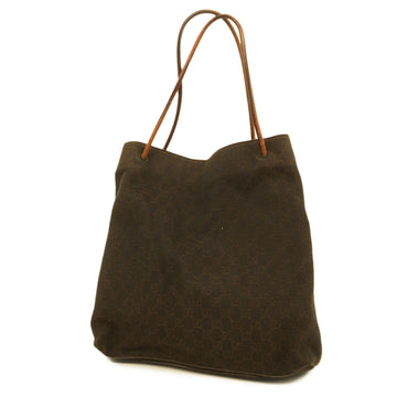 GUCCIAuth  GG Canvas Tote Bag 141470 Women's Canvas Tote Bag Brown