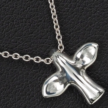TIFFANY Bird Cross Elsa Peretti Silver 925 Women's Necklace