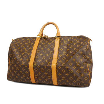 LOUIS VUITTONAuth  Monogram Keepol 50 M41426 Men,Women,Unisex Boston Bag