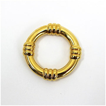 HERMES Scarf Ring Bouet Gold Color  Ladies