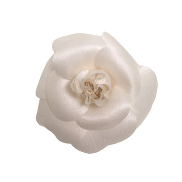 CHANEL brooch Camellia corsage white