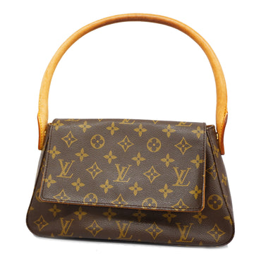 LOUIS VUITTONAuth  Monogram Mini Looping M51147 Women's Shoulder Bag