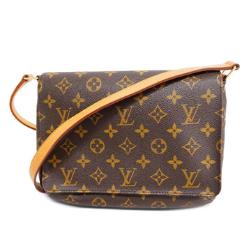 LOUIS VUITTON Shoulder Bag Monogram Musette Tango Short Strap M51257 Brown Ladies