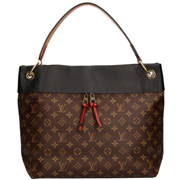 LOUIS VUITTON Tuileries Hobo Monogram Shoulder Bag Canvas Brown Women's