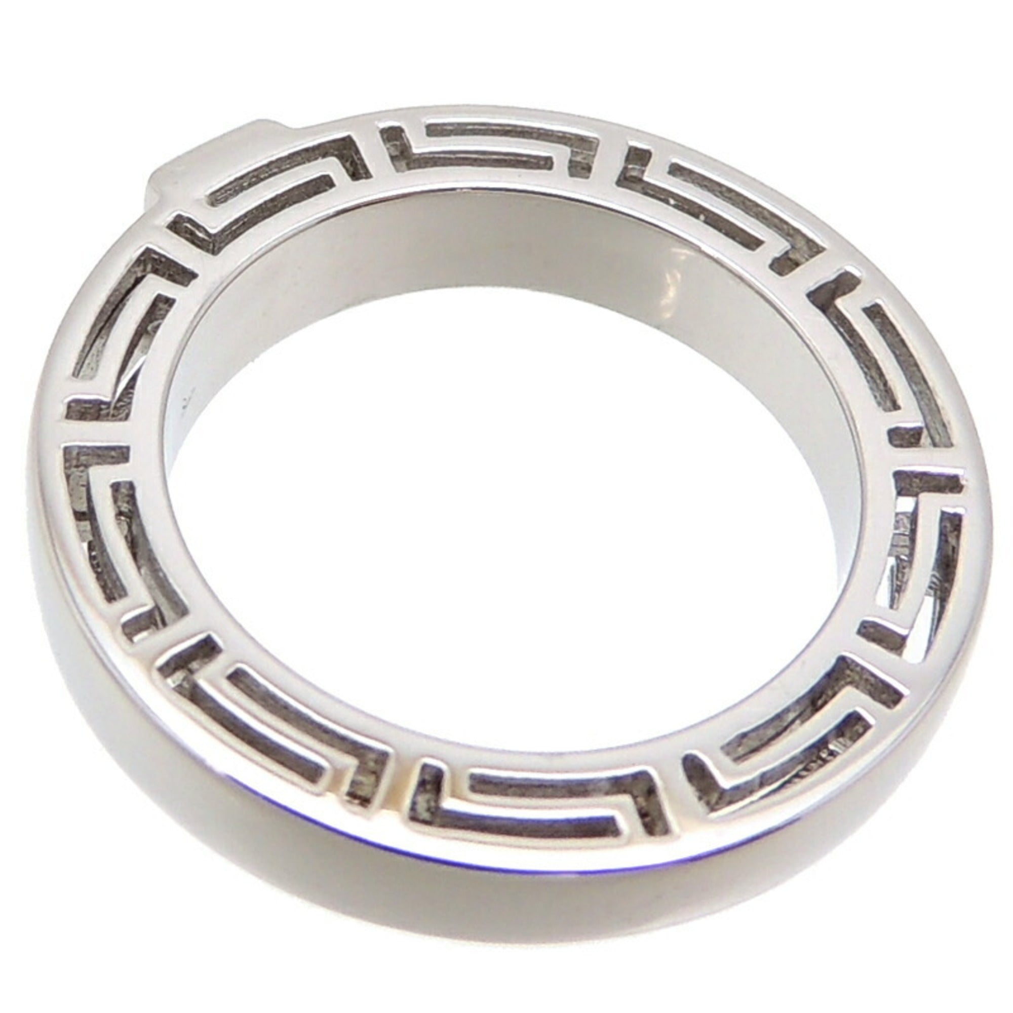 Versace white hot sale gold ring