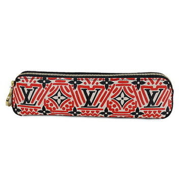 LOUIS VUITTON Pencil Case LV Craffiti Women's Men's Brand Pouch Truth Elisabeth GI0498 SN3210