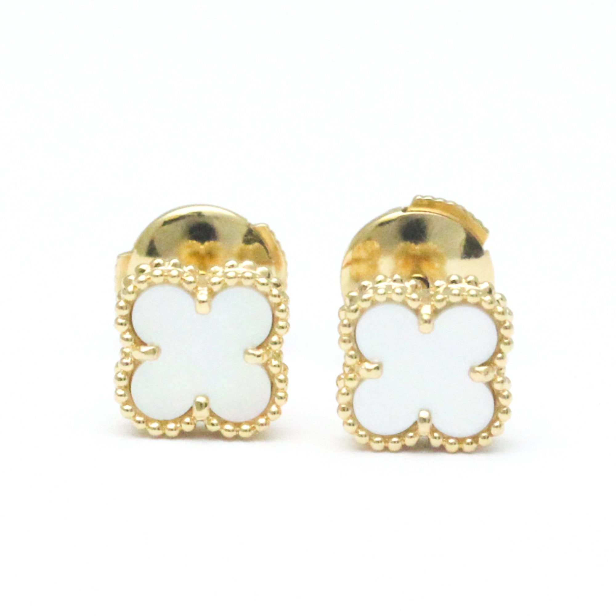 Van cleef sales clover earrings