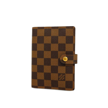 LOUIS VUITTON Notebook Cover Damier Agenda PM R20700 Ebene Men's Women's