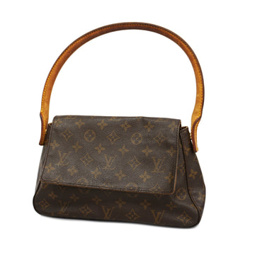 LOUIS VUITTONAuth  Monogram Mini Looping M51147 Women's Shoulder Bag