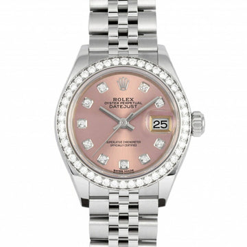 ROLEX Datejust Lady 28 279384RBR pink dial watch ladies