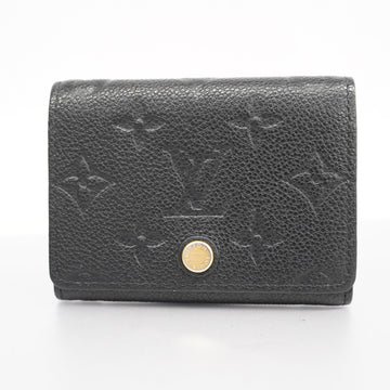 LOUIS VUITTONAuth  Monogram Empreinte Amberop Cult De Visit M58456 Card Case