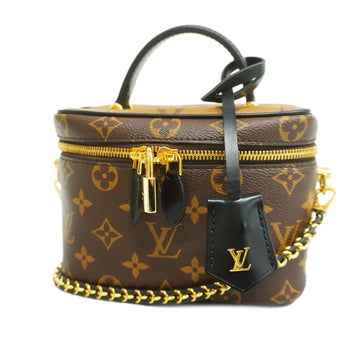 LOUIS VUITTONAuth  Monogram Reverse 2way Bag Vanity NVPM M45165 Women's Handbag,