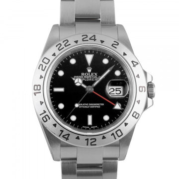 ROLEX Explorer II 16570 black dial watch men