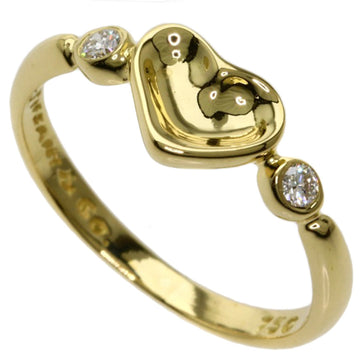 TIFFANY Full Heart Diamond Ring / K18 Yellow Gold Ladies  & Co.