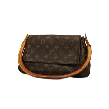 LOUIS VUITTONAuth  Monogram Mini Looping M51147 Women's Shoulder Bag