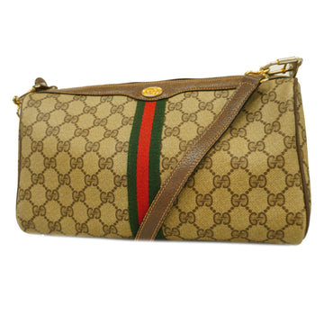 GUCCIAuth  Sherry Line Shoulder Bag 598127 Women's GG Supreme,Leather