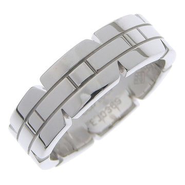 CARTIER tank française K18 white gold ladies ring