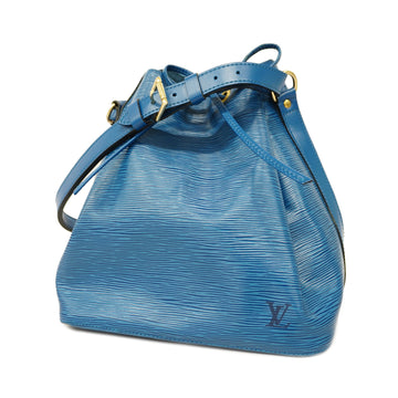 LOUIS VUITTONAuth  Epi Petit Noe M44105 Women's Shoulder Bag Toledo Blue