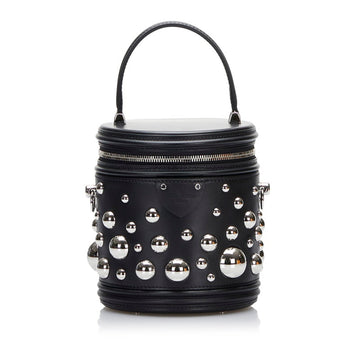 Louis Vuitton x YK Yayoi Kusama Cannes Studs Handbag Shoulder Bag M21667 Noir Black Leather Ladies LOUIS VUITTON