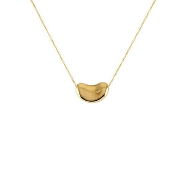 TIFFANY Bean Design Elsa Peretti K18YG Yellow Gold Necklace