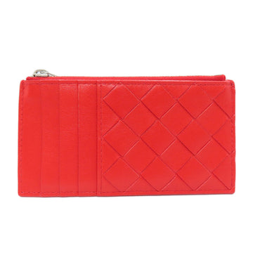 BOTTEGA VENETA Intrecciato Card Case Coin Calf Women's