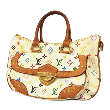 LOUIS VUITTONAuth  Monogram Multicolore Rita M40125 Women's Handbag Blanc