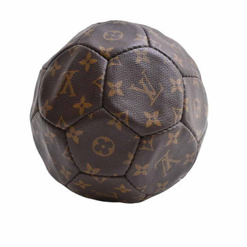 LOUIS VUITTON Monogram Soccer Ball France World Cup M99054 Brown Ladies