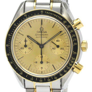 OMEGAPolished  Speedmaster Automatic 18K Gold Steel Mens Watch 3310.10 BF563388