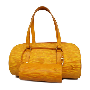 LOUIS VUITTONAuth  Epi Soufflot M52229 Women's Handbag Jaune