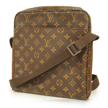 LOUIS VUITTON Shoulder Bag Monogram Trotter Bobur M97037 Brown Men's Women's