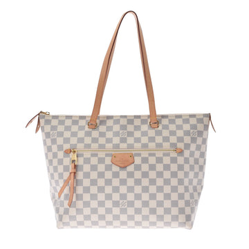 Louis Vuitton Damier Azur Jena MM White N44040 Ladies Canvas Tote Bag