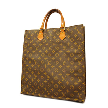 Louis Vuitton Sac Plat Handbag Tote Bag Monogram M51140