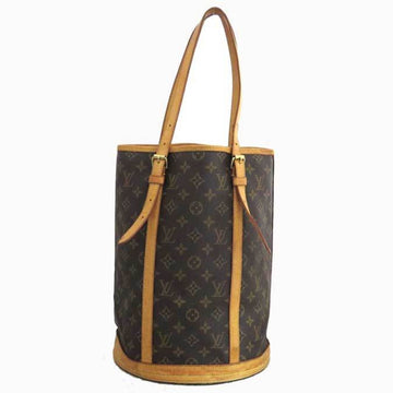 Louis Vuitton Bag Monogram Bucket GM Brown x Canvas Shoulder Tote Women's M42236