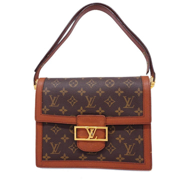 LOUIS VUITTON Shoulder Bag Monogram Sac Dauphine M51410 Brown Ladies