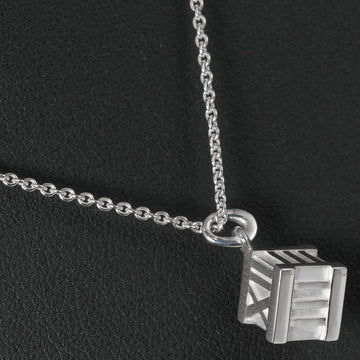 TIFFANY Atlas Cube Necklace Silver 925 &Co. Women's