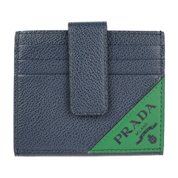 Prada card case 2MC049 leather BALTICO VERD